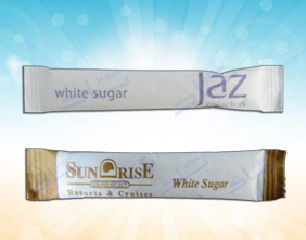 سكر ابيض معبأ