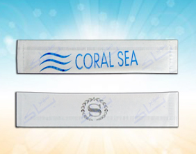 خلة اسنان مغلفة بالشعار